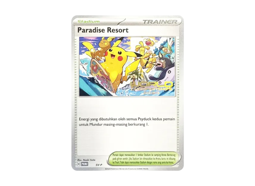 Paradise Resort : Indonesian Ver. : PROMO [SV-P] ("World Championships 2024 Honolulu Contestant Distribution")