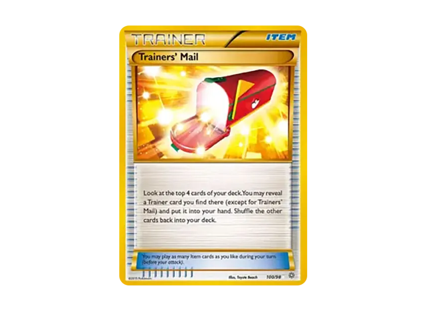 Trainers' Mail HR [98-ANCIENT-ORIGINS 100/98] (XY "Ancient Origins")