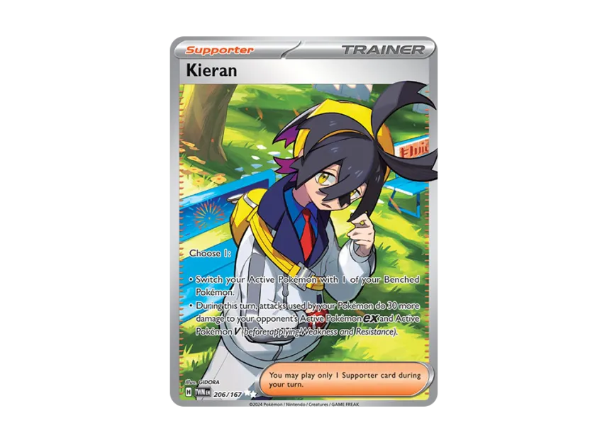 Kieran UR [TWM 206/167] [EN] (Scarlet & Violet "Twilight Masquerade")