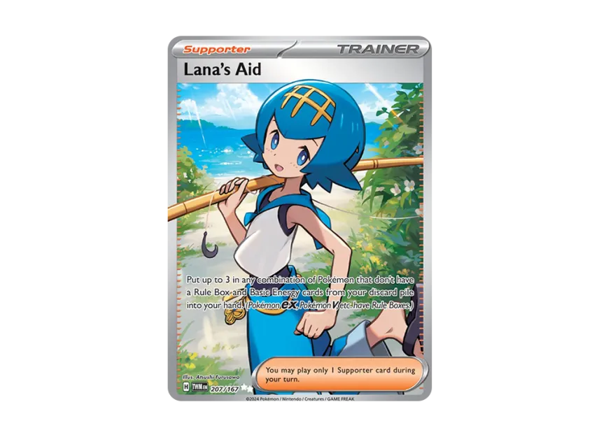 Lana's Aid UR [TWM 207/167] [EN] (Scarlet & Violet "Twilight Masquerade")