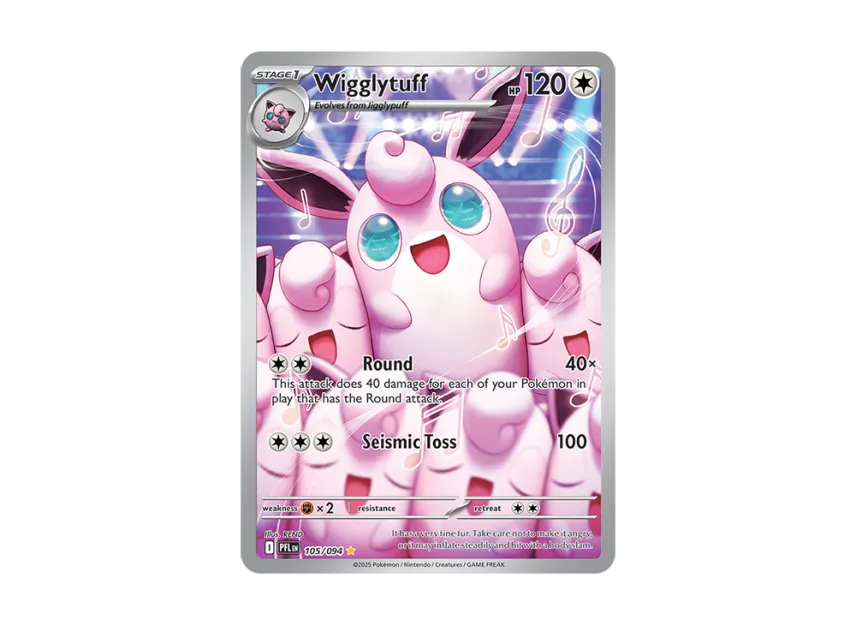 Wigglytuff IR [PFL 105/094] [EN] (Mega Evolution "Phantasmal Flames")