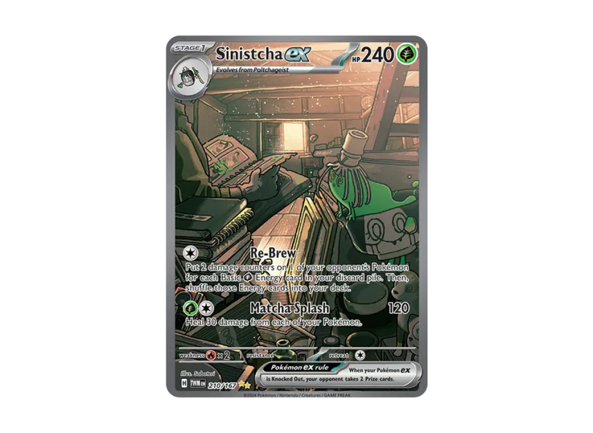 Sinistcha ex SIR [TWM 210/167] [EN] (Scarlet & Violet "Twilight Masquerade")