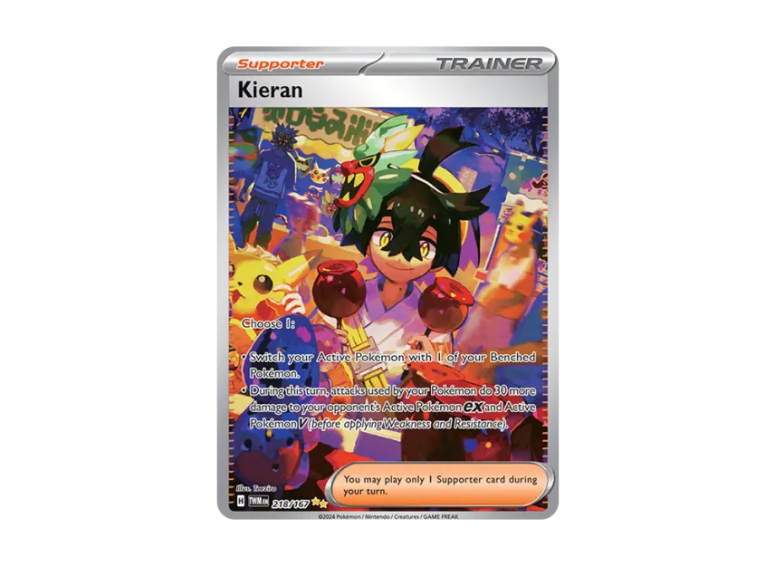 Kieran SIR [TWM 218/167] [EN] (Scarlet & Violet "Twilight Masquerade")