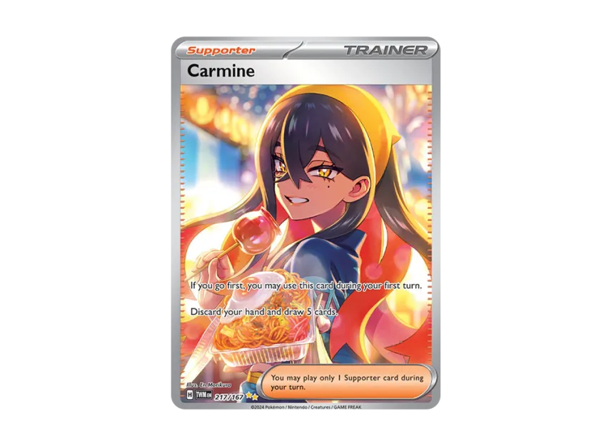 Carmine SIR [TWM 217/167] [EN] (Scarlet & Violet "Twilight Masquerade")