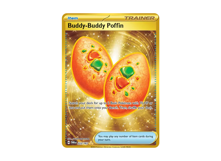 Buddy-Buddy Poffin HR [TWM 223/167] [EN] (Scarlet & Violet "Twilight Masquerade")