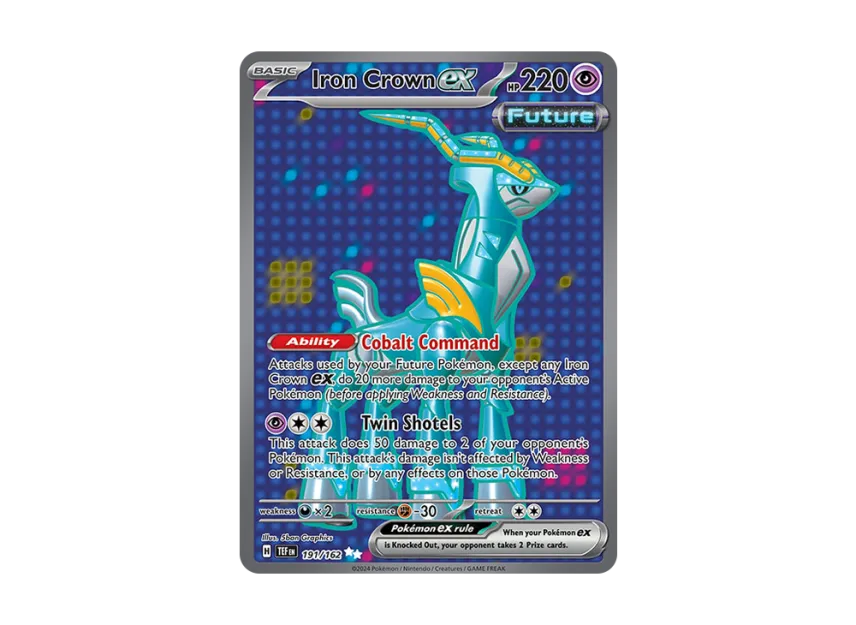 Iron Crown ex UR [TEF 191/162] [EN] (Scarlet & Violet "Temporal Forces")
