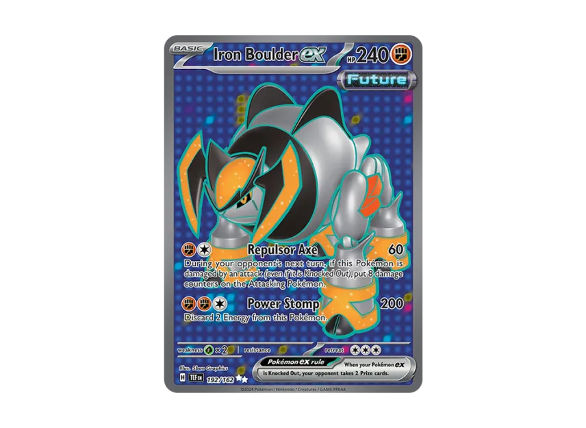 Iron Boulder ex UR [TEF 192/162] [EN] (Scarlet & Violet "Temporal Forces")
