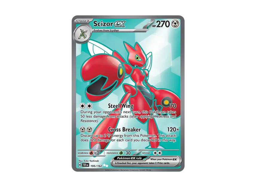 Scizor ex UR [TEF 195/162] [EN] (Scarlet & Violet "Temporal Forces")