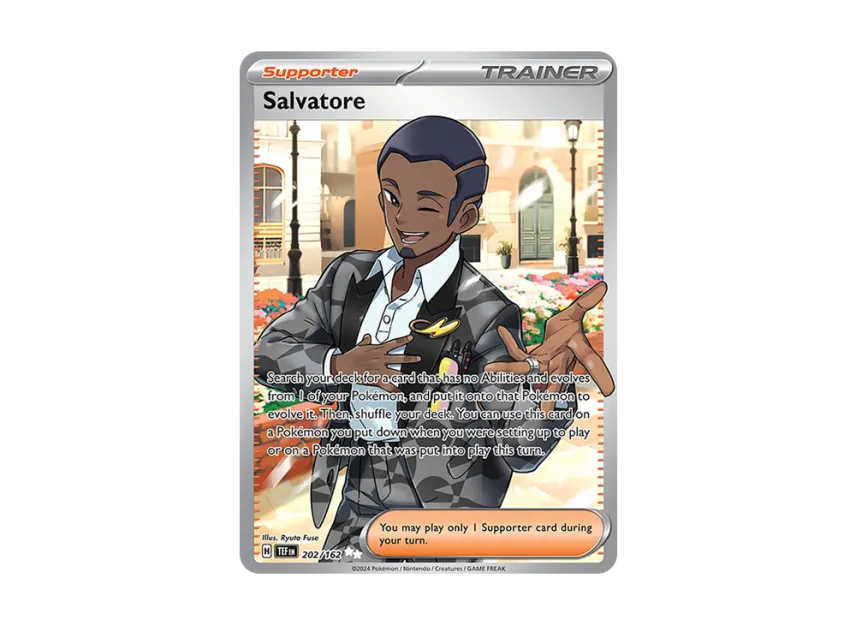 Salvatore UR [TEF 202/162] [EN] (Scarlet & Violet "Temporal Forces")