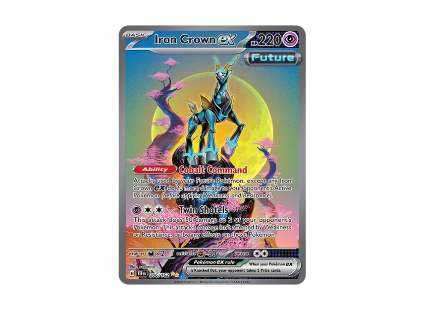 Iron Crown ex SIR [TEF 206/162] [EN] (Scarlet & Violet "Temporal Forces")