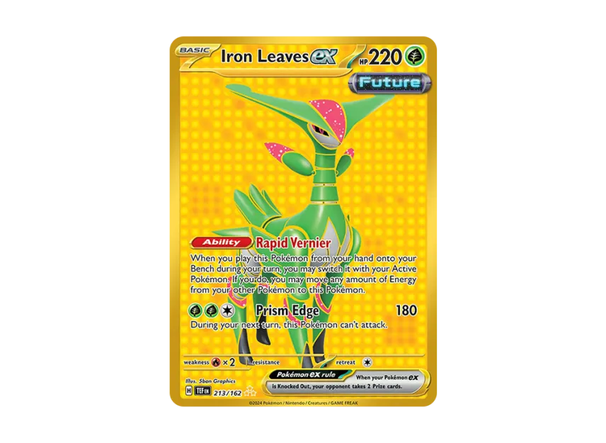 Iron Leaves ex HR [TEF 213/162] [EN] (Scarlet & Violet "Temporal Forces")