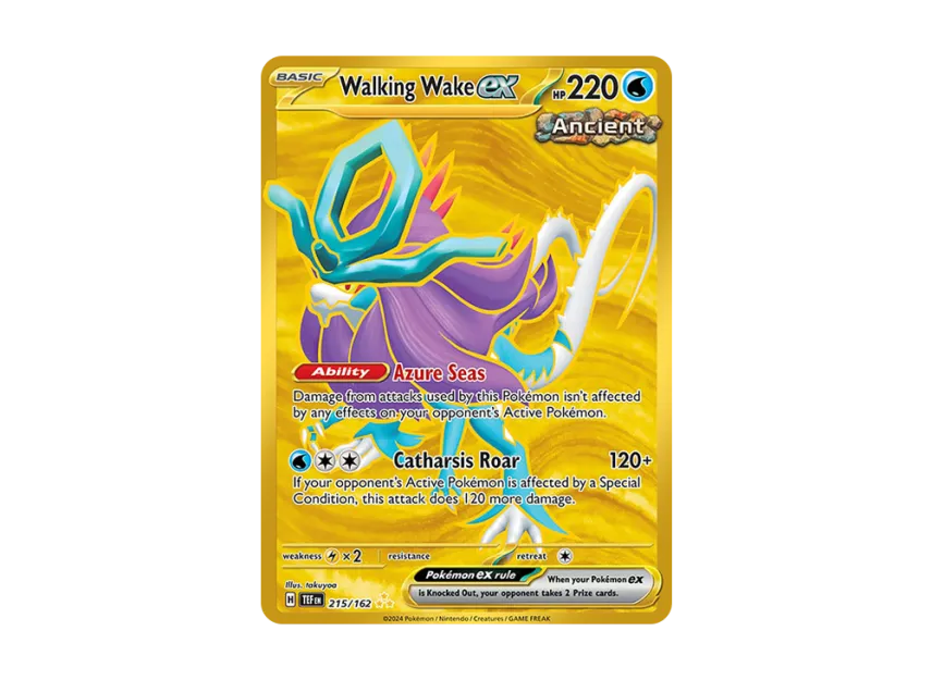 Walking Wake ex HR [TEF 215/162] [EN] (Scarlet & Violet "Temporal Forces")