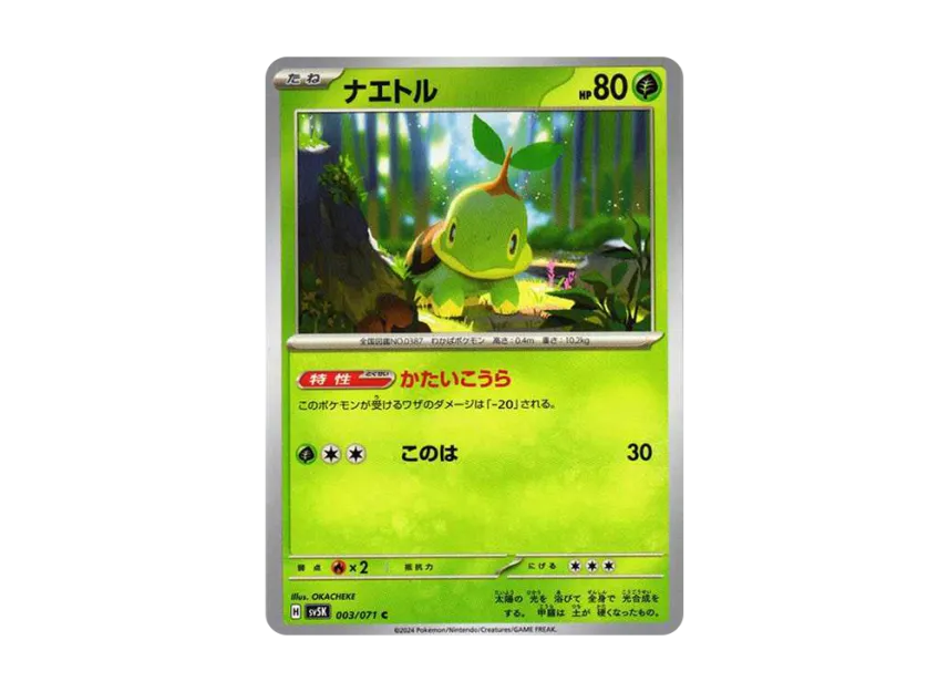 Turtwig C [SV5K 003/071] (Expansion Pack "Wild Force")