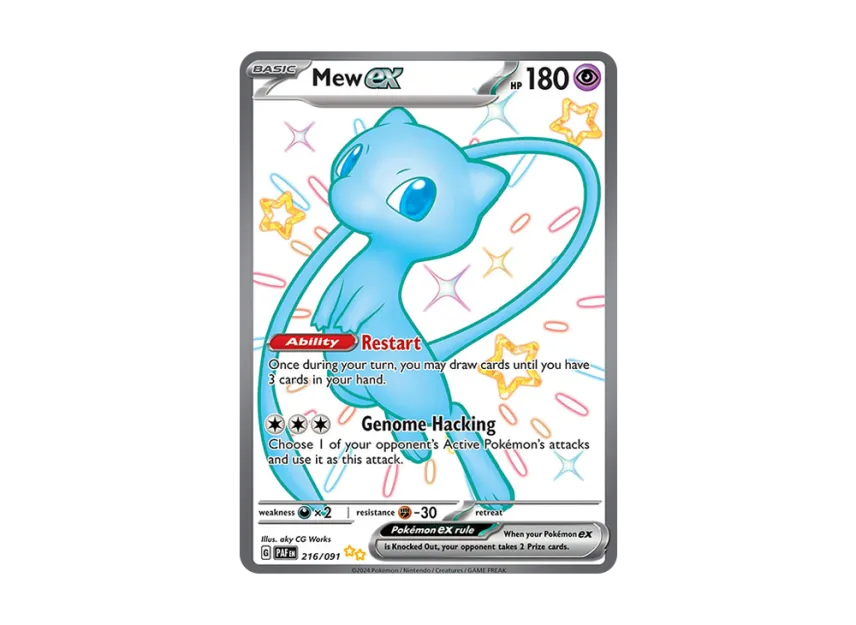 Mew ex SUR [PAF 216/091] [EN] (Scarlet & Violet "Paldean Fates")