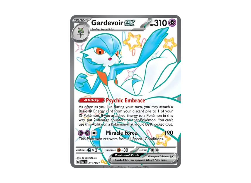 Gardevoir ex SUR [PAF 217/091] [EN] (Scarlet & Violet "Paldean Fates")