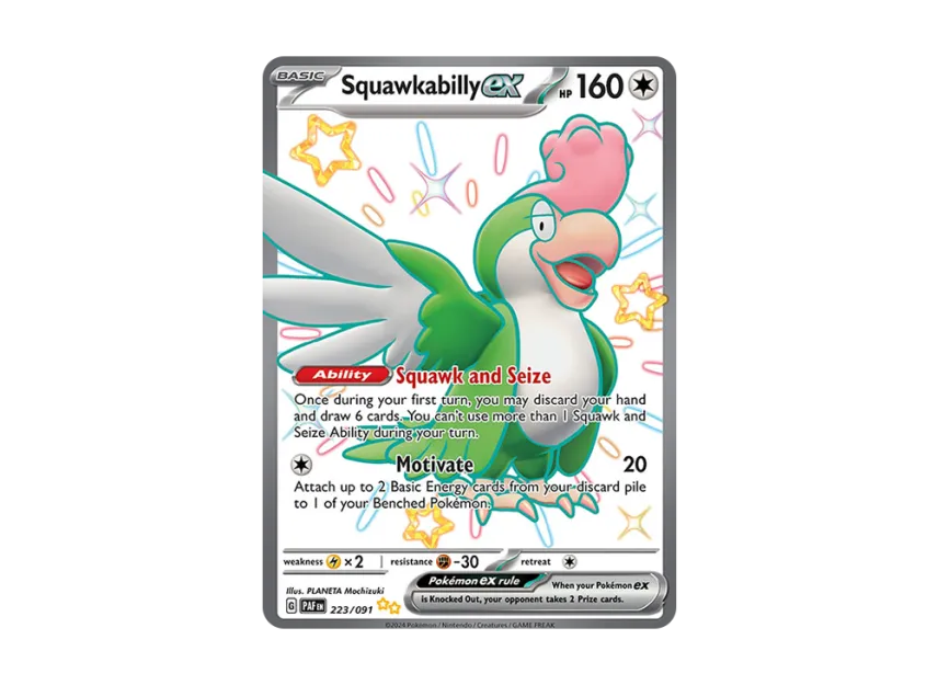 Squawkabilly ex SUR [PAF 223/091] [EN] (Scarlet & Violet "Paldean Fates")