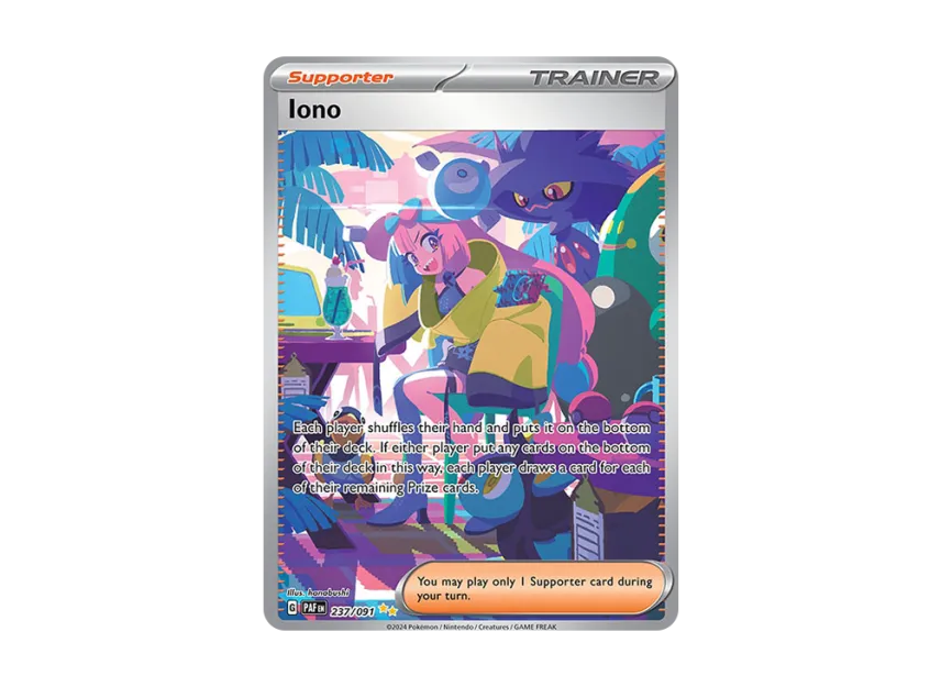 Iono SIR [PAF 237/091] [EN] (Scarlet & Violet "Paldean Fates")