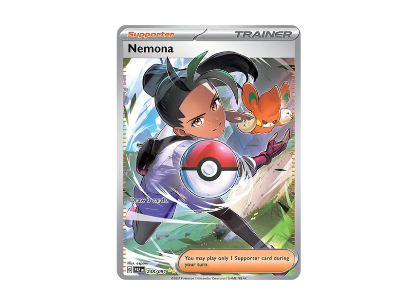 Nemona SIR [PAF 238/091] [EN] (Scarlet & Violet "Paldean Fates")