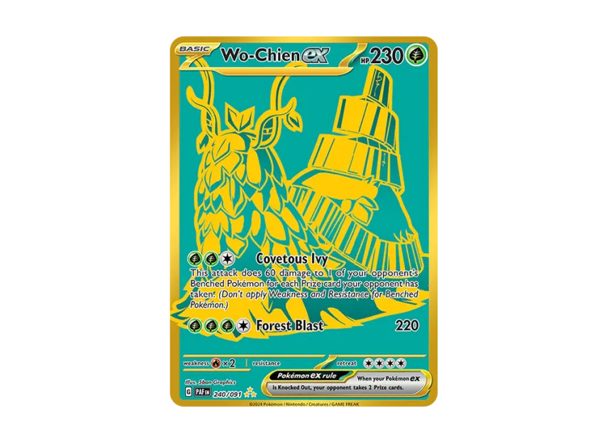 Wo-Chien ex HR [PAF 240/091] [EN] (Scarlet & Violet "Paldean Fates")
