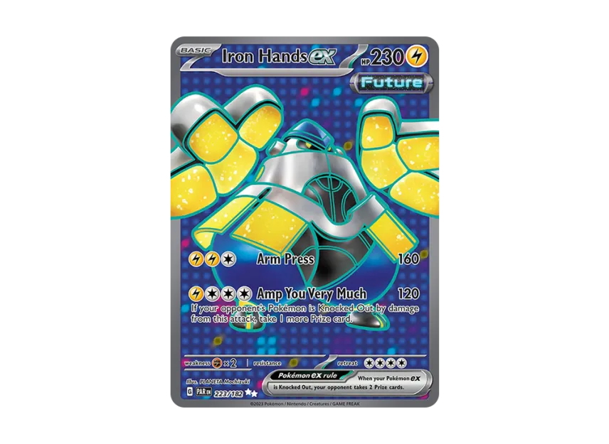 Iron Hands ex UR [PAR 223/182] [EN] (Scarlet & Violet "Paradox Rift")