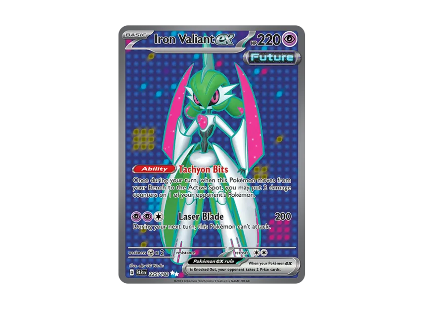 Iron Valiant ex UR [PAR 225/182] [EN] (Scarlet & Violet "Paradox Rift")