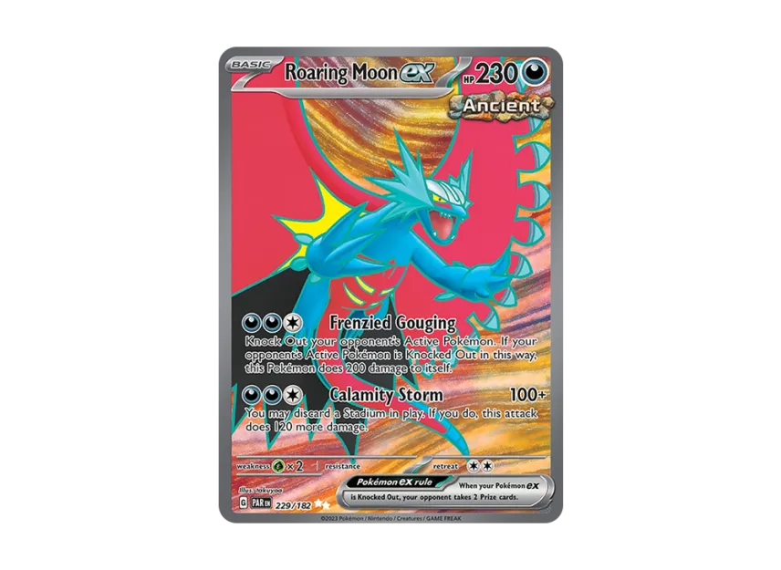 Roaring Moon ex UR [PAR 229/182] [EN] (Scarlet & Violet "Paradox Rift")