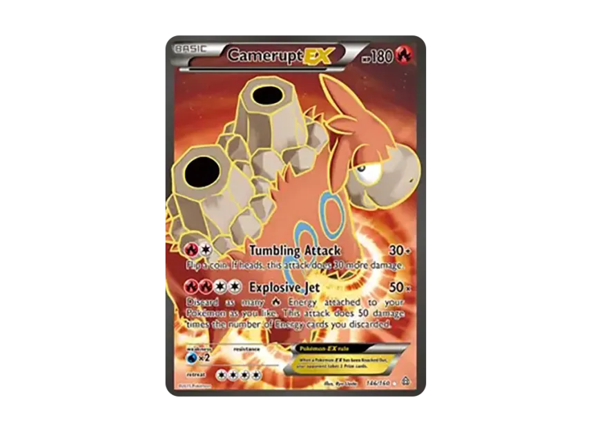 Camerupt EX UR [160-PRIMAL-CLASH 146/160] (XY "Primal Clash")