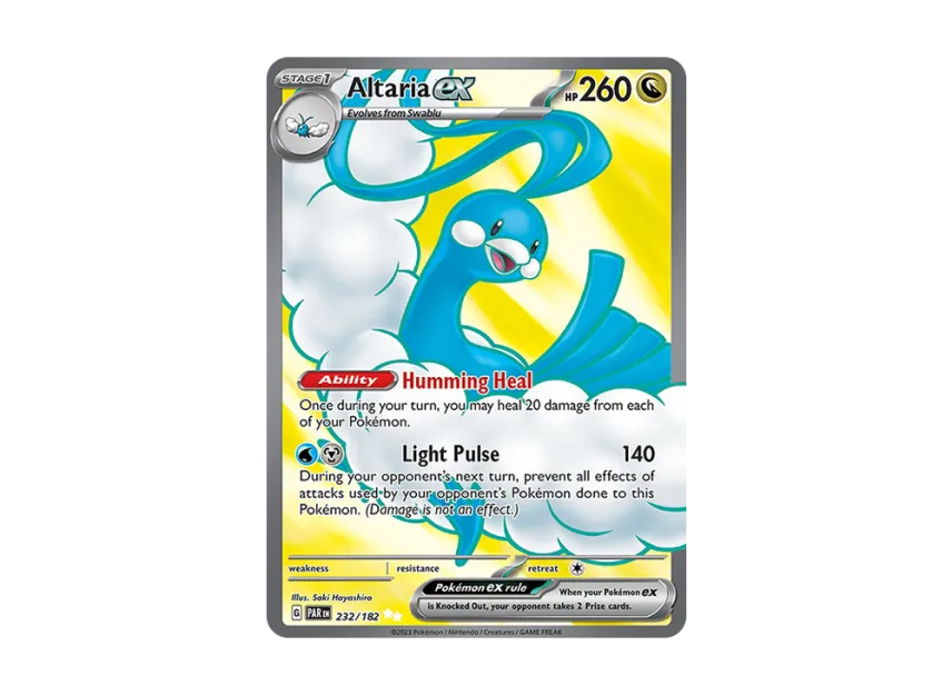 Altaria ex UR [PAR 232/182] [EN] (Scarlet & Violet "Paradox Rift")