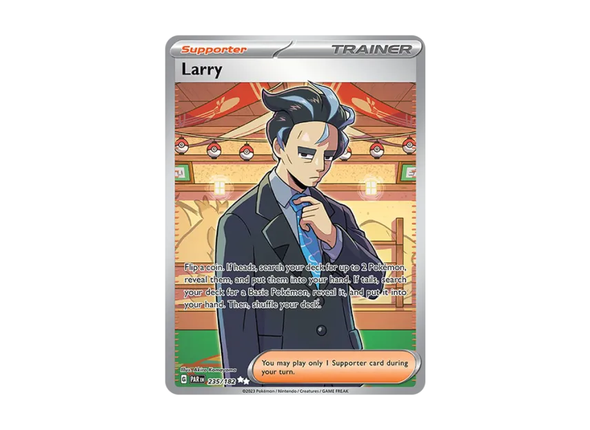 Larry UR [PAR 235/182] [EN] (Scarlet & Violet "Paradox Rift")