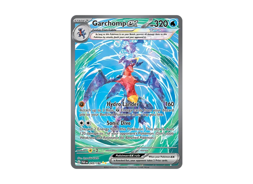 Garchomp ex SIR [PAR 245/182] [EN] (Scarlet & Violet "Paradox Rift")