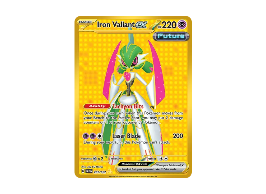 Iron Valiant ex HR [PAR 261/182] [EN] (Scarlet & Violet "Paradox Rift")