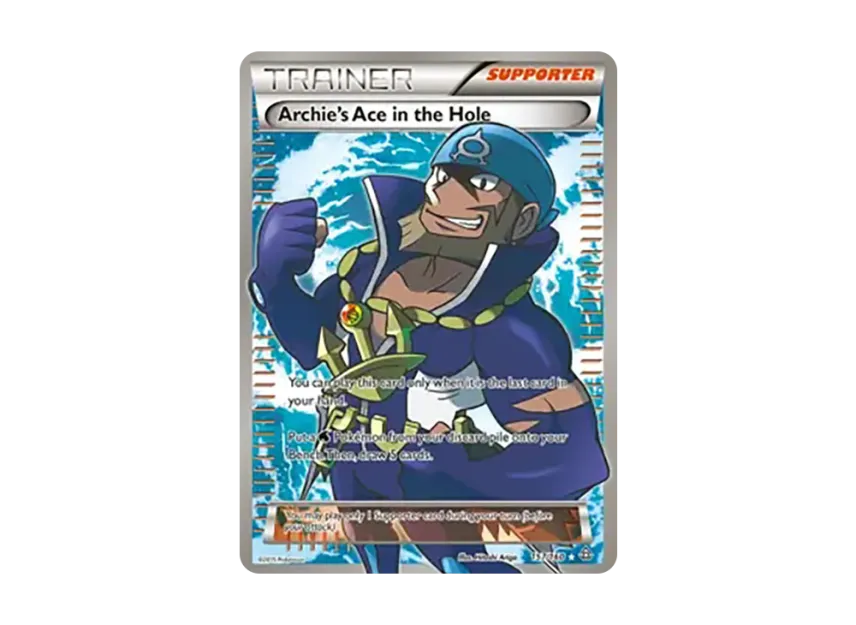 Archie's Ace in the Hole UR [160-PRIMAL-CLASH 157/160] (XY "Primal Clash")