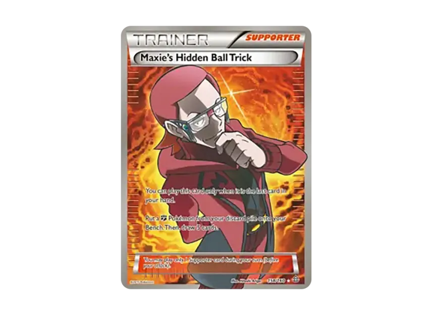 Maxie's Hidden Ball Trick UR [160-PRIMAL-CLASH 158/160] (XY "Primal Clash")