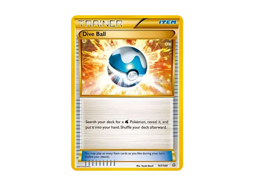 Dive Ball HR [160-PRIMAL-CLASH 161/160] (XY "Primal Clash")