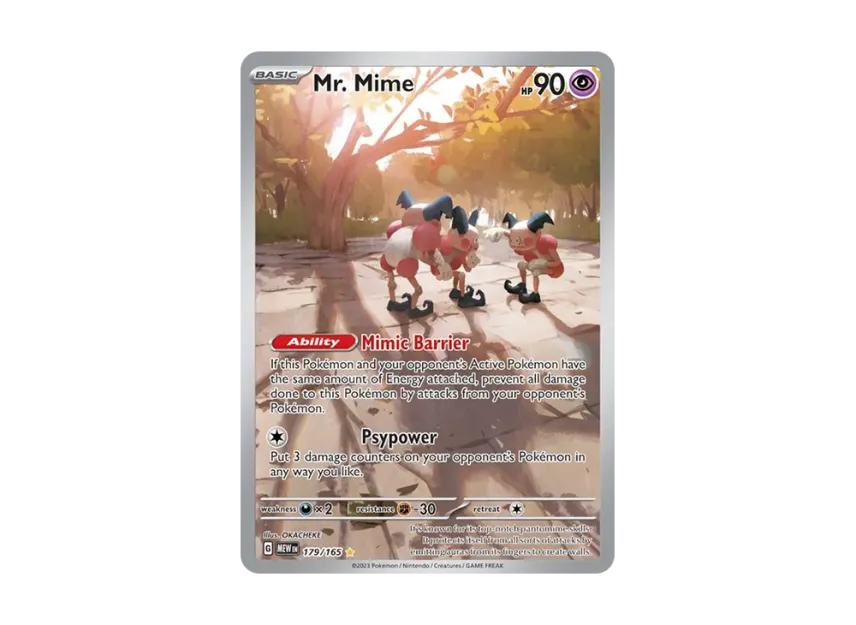 Mr. Mime IR [MEW 179/165] [EN] (Scarlet & Violet "151")
