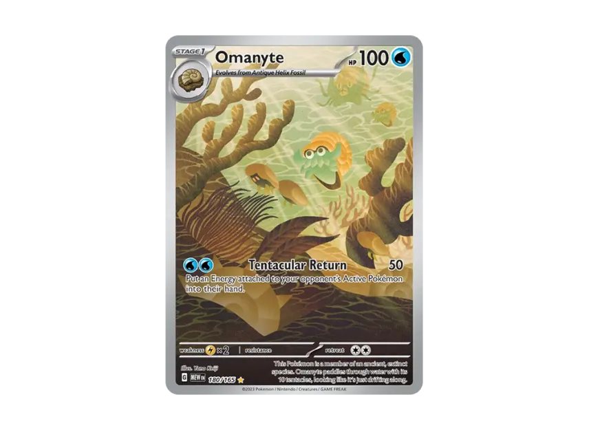 Omanyte IR [MEW 180/165] [EN] (Scarlet & Violet "151")