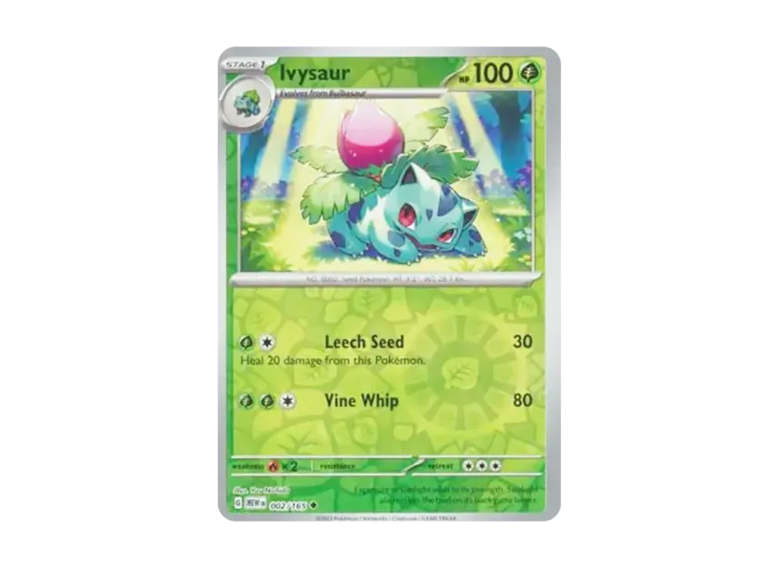 Ivysaur U : Reverse Holo [MEW 002/165] [EN] (Scarlet & Violet "151")