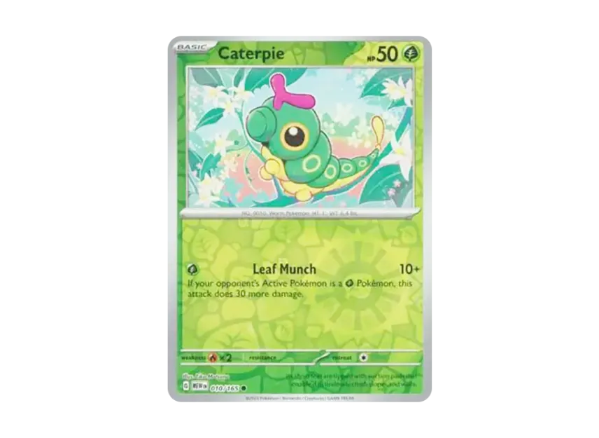 Caterpie C : Reverse Holo [MEW 010/165] [EN] (Scarlet & Violet "151")