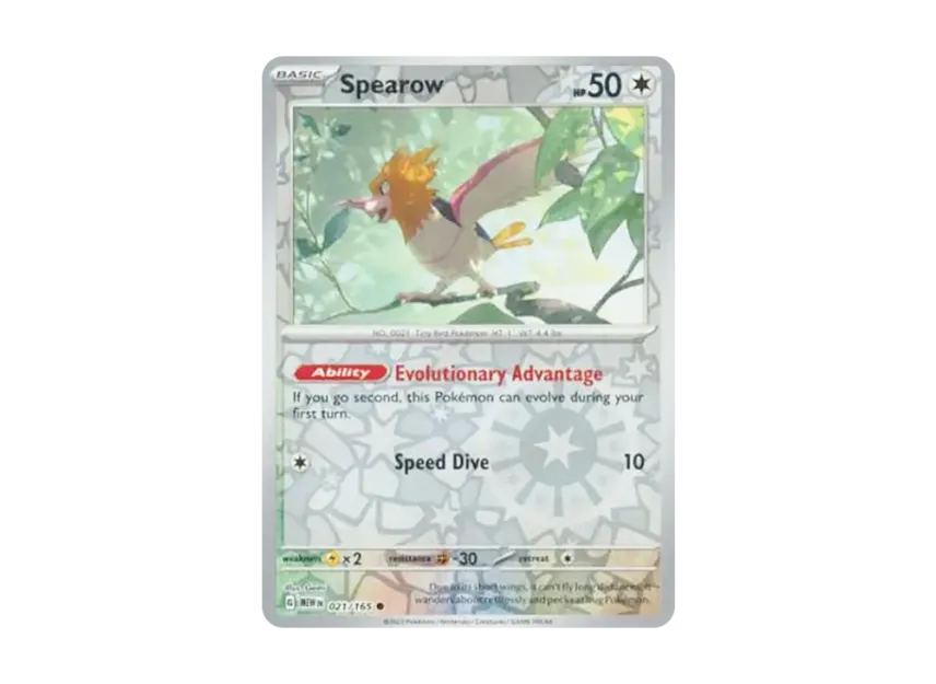 Spearow C : Reverse Holo [MEW 021/165] [EN] (Scarlet & Violet "151")