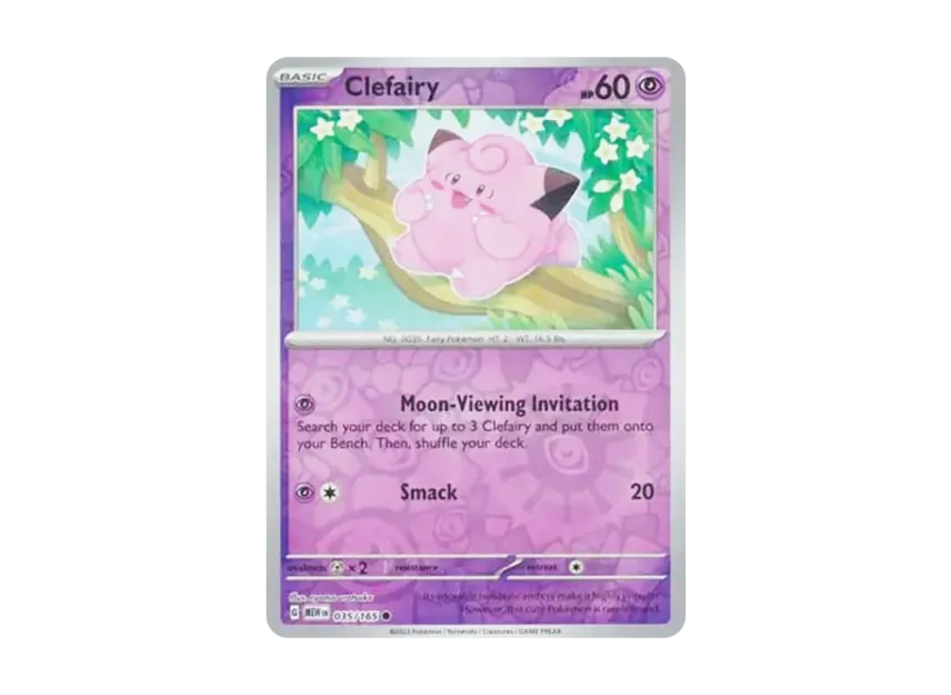 Clefairy C : Reverse Holo [MEW 035/165] [EN] (Scarlet & Violet "151")
