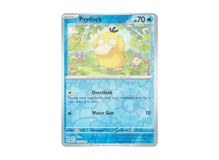 Psyduck C : Reverse Holo [MEW 054/165] [EN] (Scarlet & Violet "151")
