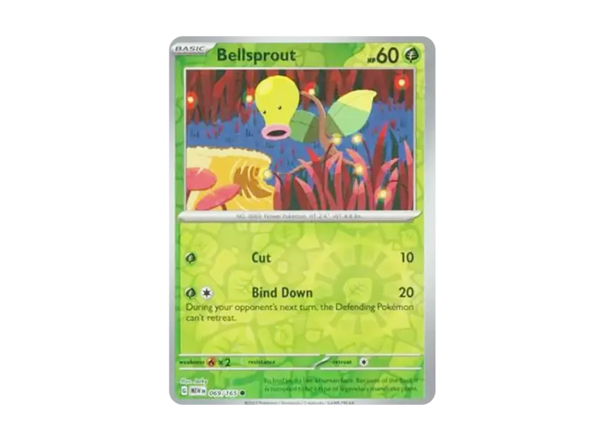 Bellsprout C : Reverse Holo [MEW 069/165] [EN] (Scarlet & Violet "151")