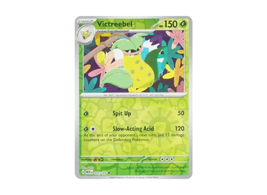 Victreebel U : Reverse Holo [MEW 071/165] [EN] (Scarlet & Violet "151")