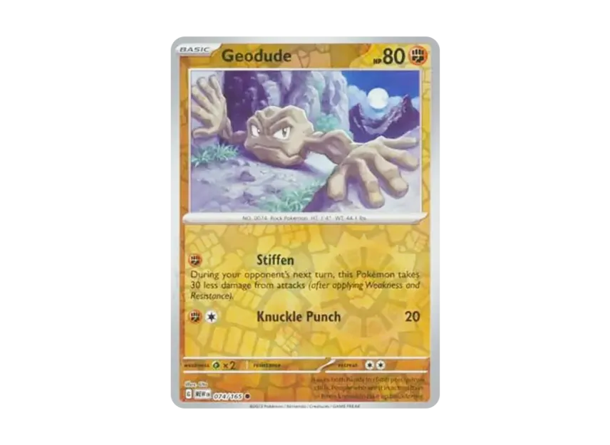 Geodude C : Reverse Holo [MEW 074/165] [EN] (Scarlet & Violet "151")