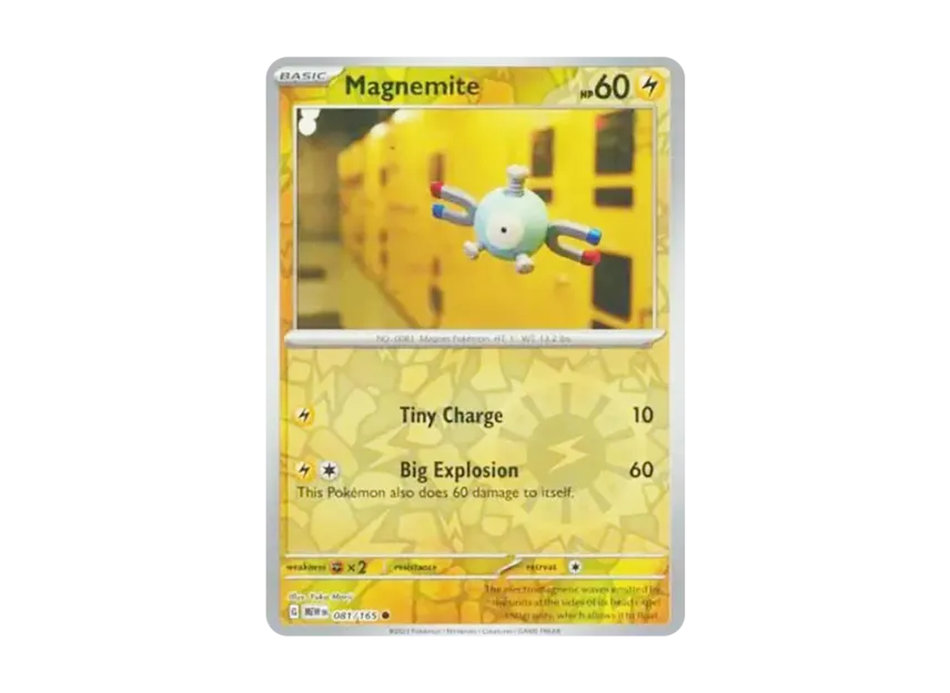 Magnemite C : Reverse Holo [MEW 081/165] [EN] (Scarlet & Violet "151")