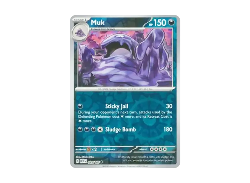 Muk U : Reverse Holo [MEW 089/165] [EN] (Scarlet & Violet "151")