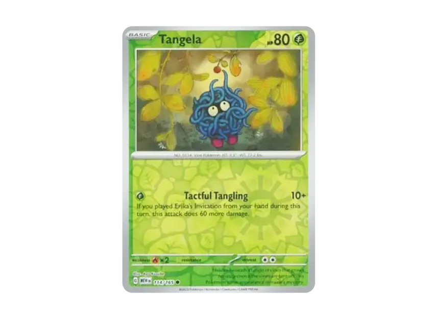Tangela C : Reverse Holo [MEW 114/165] [EN] (Scarlet & Violet "151")