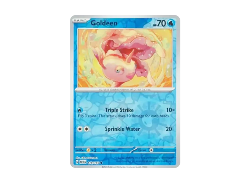 Goldeen C : Reverse Holo [MEW 118/165] [EN] (Scarlet & Violet "151")