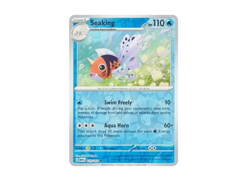 Seaking U : Reverse Holo [MEW 119/165] [EN] (Scarlet & Violet "151")