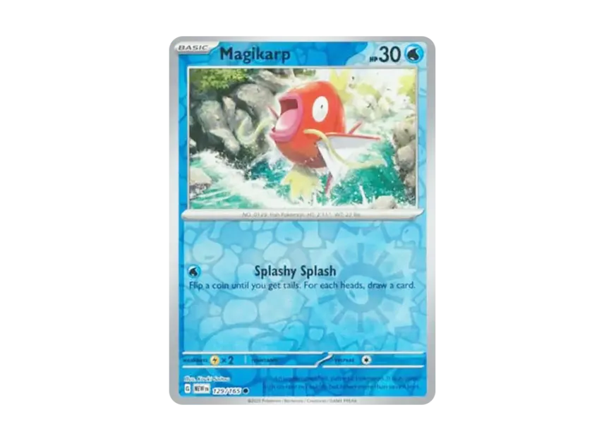 Magikarp C : Reverse Holo [MEW 129/165] [EN] (Scarlet & Violet "151")